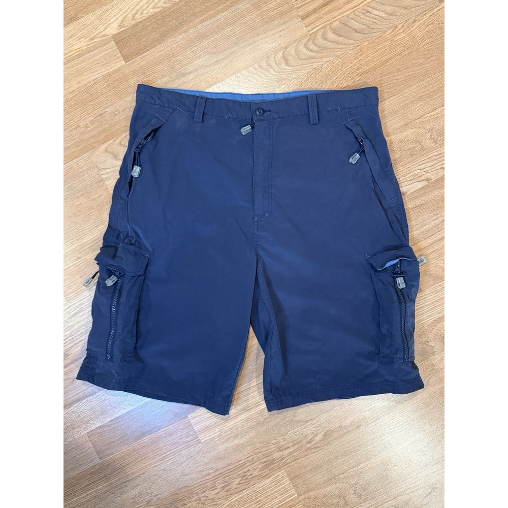 North Crest Cargo Shorts Navy Blue Men's Size 40 Outdoors Hiking Fishing Camping
